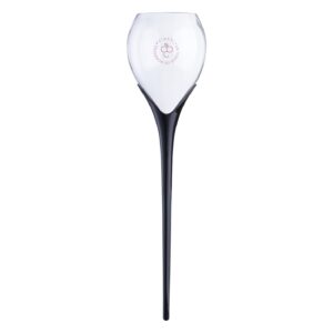 Taça Beach Boccati para Vinho/Espumante em Poliestireno 520 ml (haste preta)