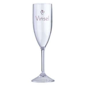 Taça para Espumante em Poliestireno 210 ml