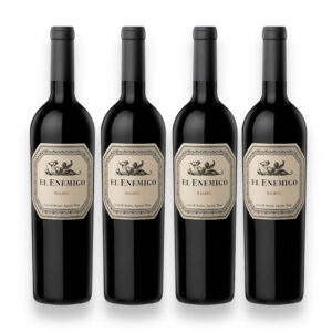 Kit 4 Vinhos Argentino El Enemigo Malbec